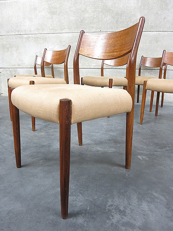 Cees Braakman dining chairs for Pastoe, eetkamer tafel stoelen Braakman | Bestwelhip