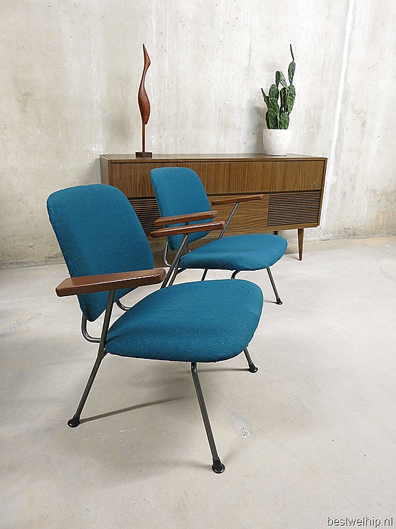 Wafel Uitgaan weerstand Industriële vintage stoelen chairs Kembo/Gispen | Bestwelhip