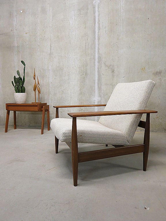 Kinderrijmpjes Suradam temperament Mid century Danish lounge fauteuil vintage lounge chair | Bestwelhip