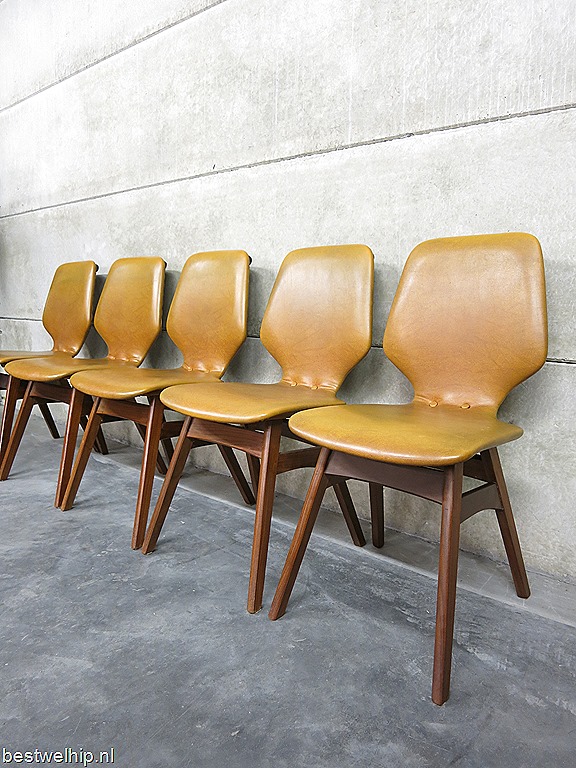drinken ritme goedkeuren Vintage dining chairs, vintage design eetkamerstoelen Deense stijl |  Bestwelhip