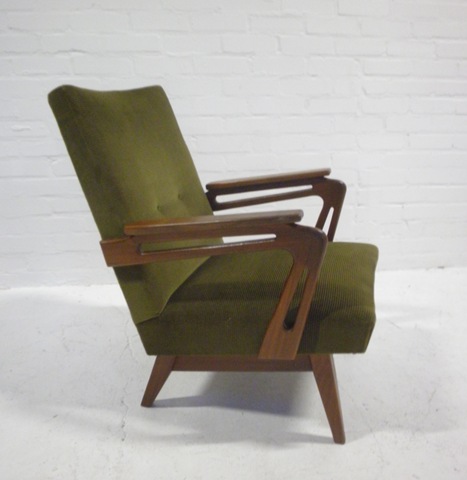 willekeurig Anoniem maagpijn Vintage design fauteuil Deense stijl | Bestwelhip