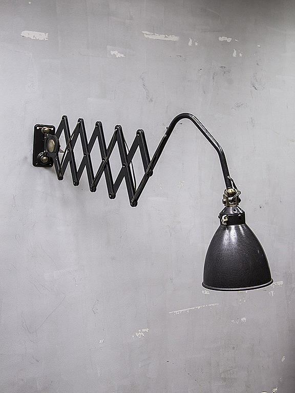Vintage schaarlamp industrieel, lamp Industrial Bestwelhip