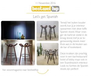 vintage design midcentury spanish stools