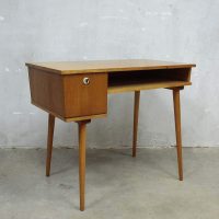 Dutch vintage desk 'minimalism', vintage bureau