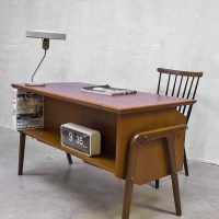 Mid century vintage design desk Danish bureau Deens
