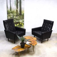Fifties mid century lounge chairs Mad men style