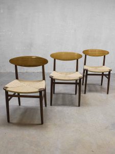 Borge Mogensen vintage dinner chairs Deense eetkamerstoelen