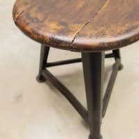 rowac kruk stool vintage industrial