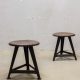 rowac kruk stool vintage industrial