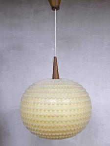 Midcentury vintage hanglamp, vintage lamp sixties