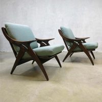De Ster Gelderland lounge set, vintage sofa & armchairs Dutch design