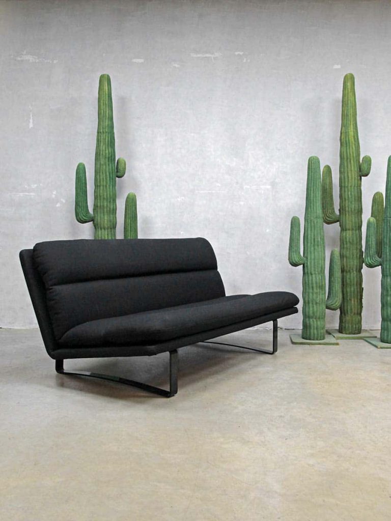 Kho Liang Le mid century vintage design bank sofa Artifort