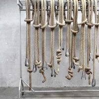 Vintage gym ropes climbing rope vintage Industrial