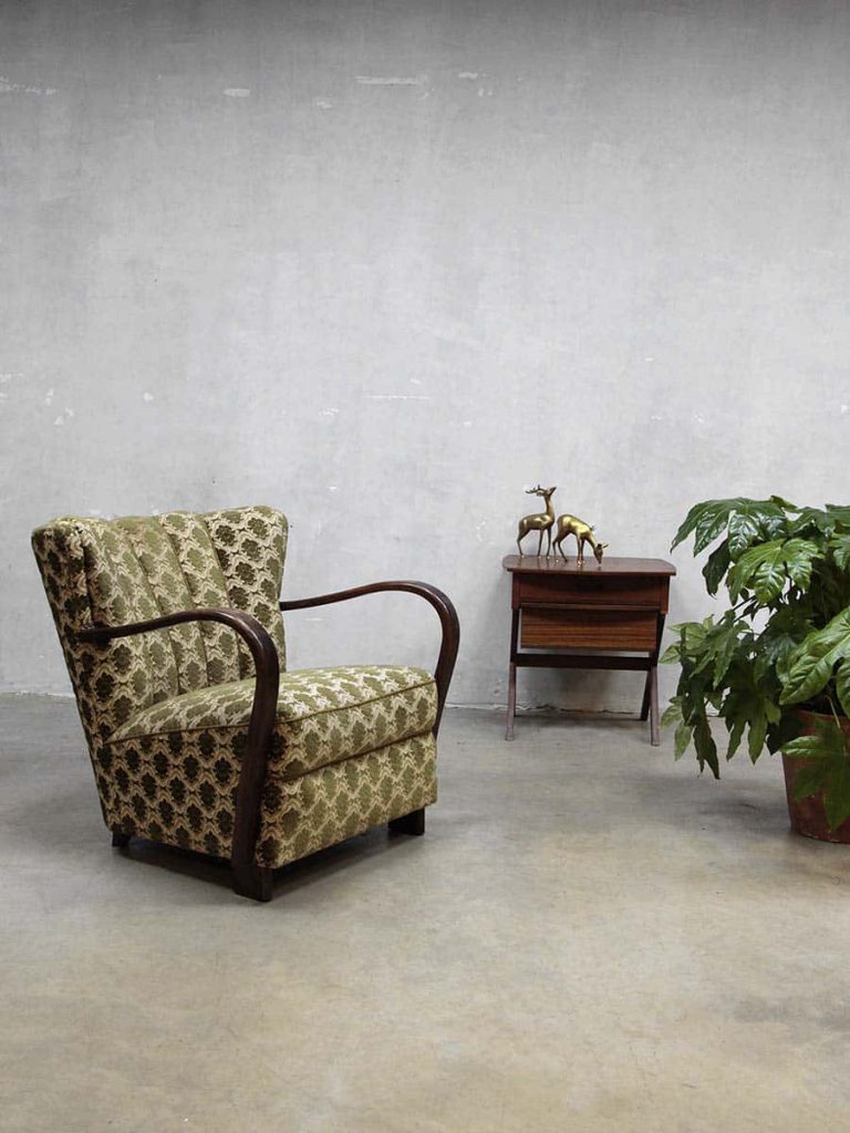 Mid century design armchair Art Deco style