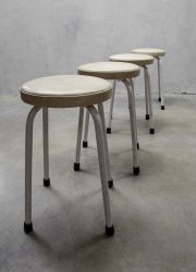 Vintage industriële krukken, vintage Industrial stools