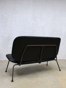 Industriële vintage design bank sofa Kembo Gispen