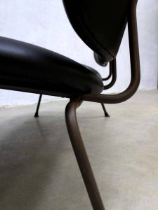 Industriële vintage design bank sofa Kembo Gispen