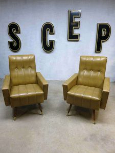 Mid century seating group daybed, vintage lounge sofa fauteuils