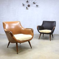 Danish vintage design lounge chairs armchairs