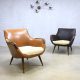 Danish vintage design lounge chairs armchairs