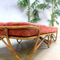 Mid century rotan lounge sofa