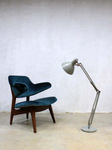 Vintage Industrial desk lamp bureau lamp XL Hala Zeist