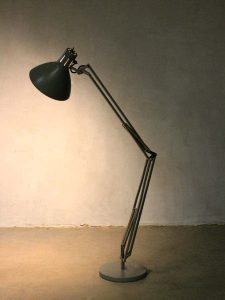 Vintage Industrial desk lamp bureau lamp XL Hala Zeist