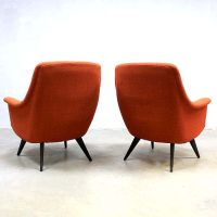 vintage design lounge stoelen fauteuils armchairs
