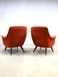 vintage design lounge stoelen fauteuils armchairs