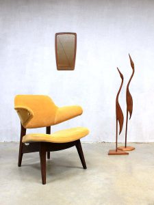 Vintage lounge stoel armchair Webe Louis van Teeffelen