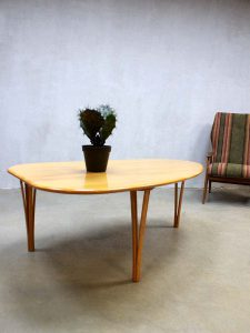 vintage salontafel tafel Haslev Møbelsnedkeri midcentury Danish design coffee table