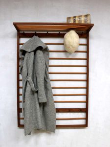 Mid century vintage design coat rack, vintage kapstok Deense stijl