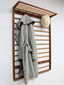 Mid century vintage design coat rack, vintage kapstok Deense stijl