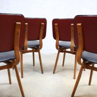 Vintage design Dutch dinner chairs, vintage design eetkamerstoelen