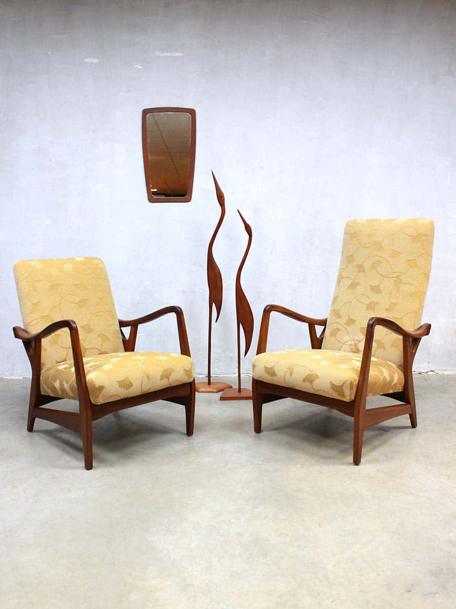 Becks Saga ontwerp Dutch design lounge chairs velvet Topform velours fauteuils | Bestwelhip