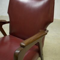 Deense vintage stoel fauteuil lounge chair