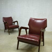 danish armchairs loungefauteuils vintage retro loft