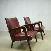 jaren 50 vintage deense fauetuils armchairs fifties