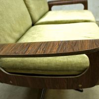 Midcentury vintage design bank sofa Eames era style