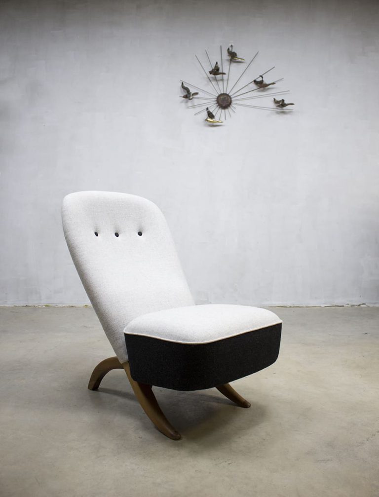Vintage Artifort Congo chair Theo Ruth Dutch design fauteuil
