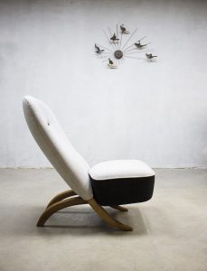 Vintage Artifort congo stoel chair Theo Ruth Dutch design lounge chair
