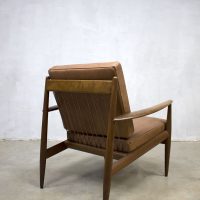 Deense vintage design fauteuil stoel lounge chair Grete Jalk