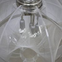 Vintage nylon draadlamp Paul Secon lamp Sompex