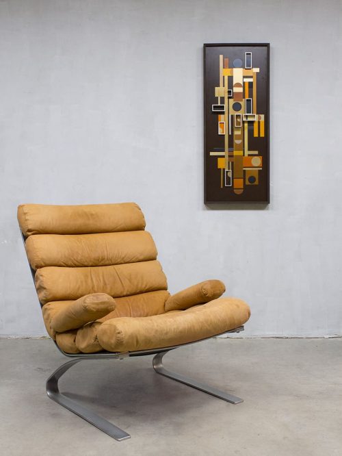 Sinus lounge chair fauteuil by Reinhold Adolf & Hans-Jürgen Schräpfer for COR