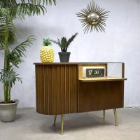 Vintage toonbank winkelvitrine jaren 60, vintage sixties cabinet counter