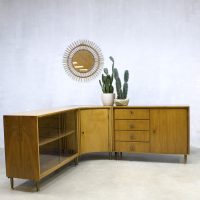 vintage design wandkast kast dressoir toonbank vitrine cabinet counter