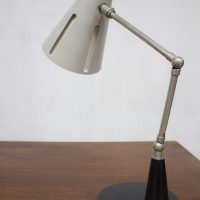 Dutch design vintage bureaulamp lamp H. Busquet Hala Zeist