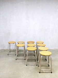 Industrial vintage stool stools sixties seventies