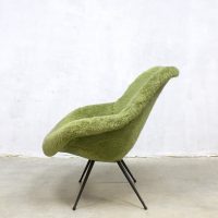 vintage fluffy chair armchair lounge chair France