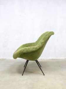 vintage fluffy chair armchair lounge chair France